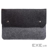 Чохол до ноутбука Gmakin 15" GM05 Black/Grey для Macbook Pro 15 (GM05-15)