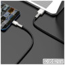 Дата кабель USB 3.1 AM to USB-C 0.25m 6.0A 66W Cafule Series Metal Black Baseus (CAKF000001)