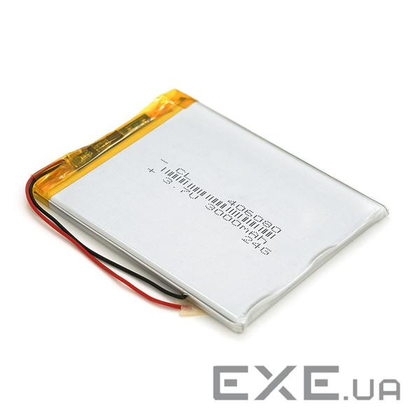 Літій-полімерний акумулятор 4*60*80mm (Li-ion 3.7В 3000мА&middot,год) (406080) ) (406080)