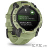 Смарт-годинник Garmin Instinct 3, 50mm, AMOLED, Fern Green/Gray, Fern Green Band, GPS (010-03020-02)