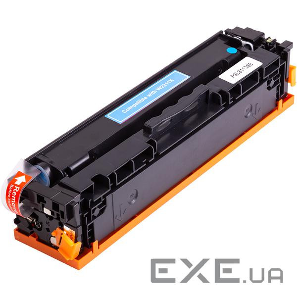 Картридж PowerPlant HP 207X (W2211X) CY чип (PP-W2211X)