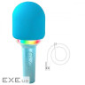 Караоке мікрофон PlaySound blue (57736 blue)