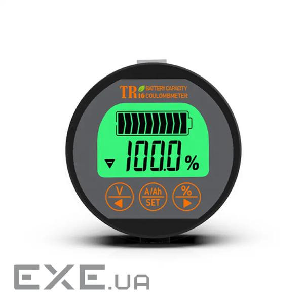 Індикатор рівня заряду батареї з тестером ємності TR16H 8-120V 100A (TR16H-8-120V-100A) TR16H 8-120V 100A (TR16H-8-120V-