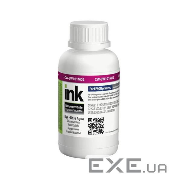 Чорнило ColorWay Epson L-100/200, 200 мл Magenta (CW-EW101M02)