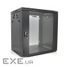Шафа настінна Merlion 12U 19" 600*450*634 (Ш*Г*В)мм, black (Ml3-6412)