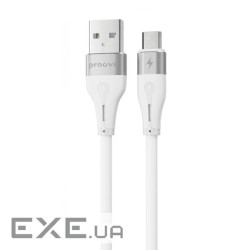 Кабель Proove Soft Silicone Micro USB 2.4A (1m) white (CCSO20001302)