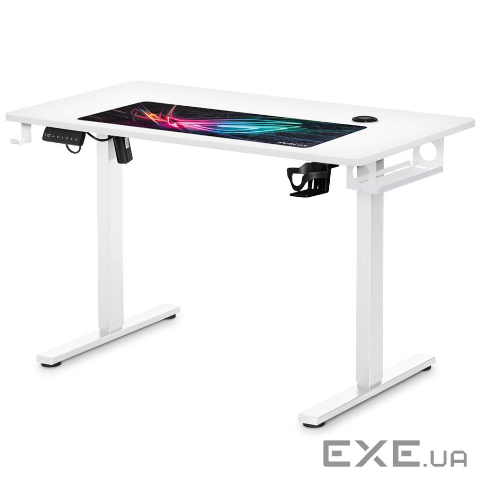 Комп"ютерний стіл Mealux PowerDesk Energy White з електрорегулюванням висоти (EVO-201 Energy W/W)