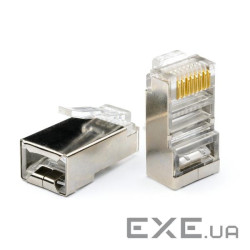 Конектор RJ45, STP, 6 cat., 8p8c (100шт пакет ) KINGDA KD-PG8015-C6
