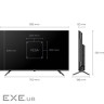 Телевізор 40", QLED, FHD, Google TV KIVI 40F820KB