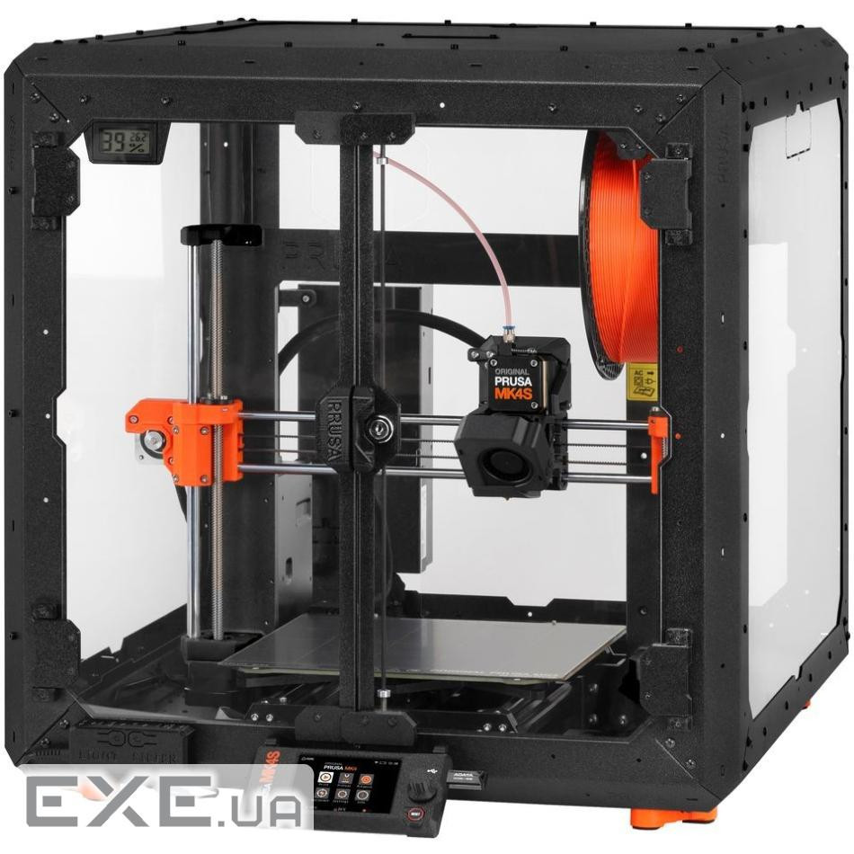 Принтер 3D Prusa MK4S Bundle (FDM 1.75mm 250x210x220mm USB корпус чорний) (PR-2296)