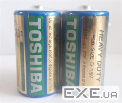 Батарейка TOSHIBA R20 коробка (00152596)