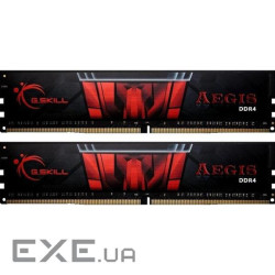 Оперативна пам'ять G.Skill 16 GB (2x8GB) DDR4 3000 MHz Aegis (F4-3000C16D-16GISB)