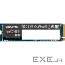 SSD GIGABYTE Gen3 2500E 1TB M.2 NVMe (G325E1TB)