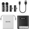 Мікрофон Boya BY-V3 combo Type-C/Lightning Black