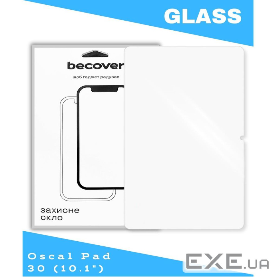 Защитное стекло BeCover для Oscal Pad 30 10.1" (714900) (714901)