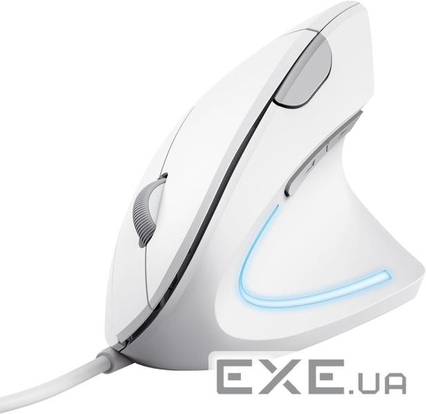 Вертикальна миша TRUST Verto Ergonomic White (25133)