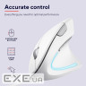 Вертикальна миша TRUST Verto Ergonomic White (25133)