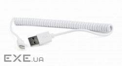 Дата кабель USB 2.0 BM-папа/ Lightning, 1.5 м (CC-LMAM-1.5M-W)