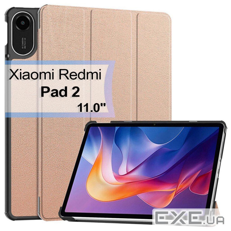 Чохол до планшета BeCover Smart Xiaomi Redmi Pad 2 11.0" Rose Gold (713645)