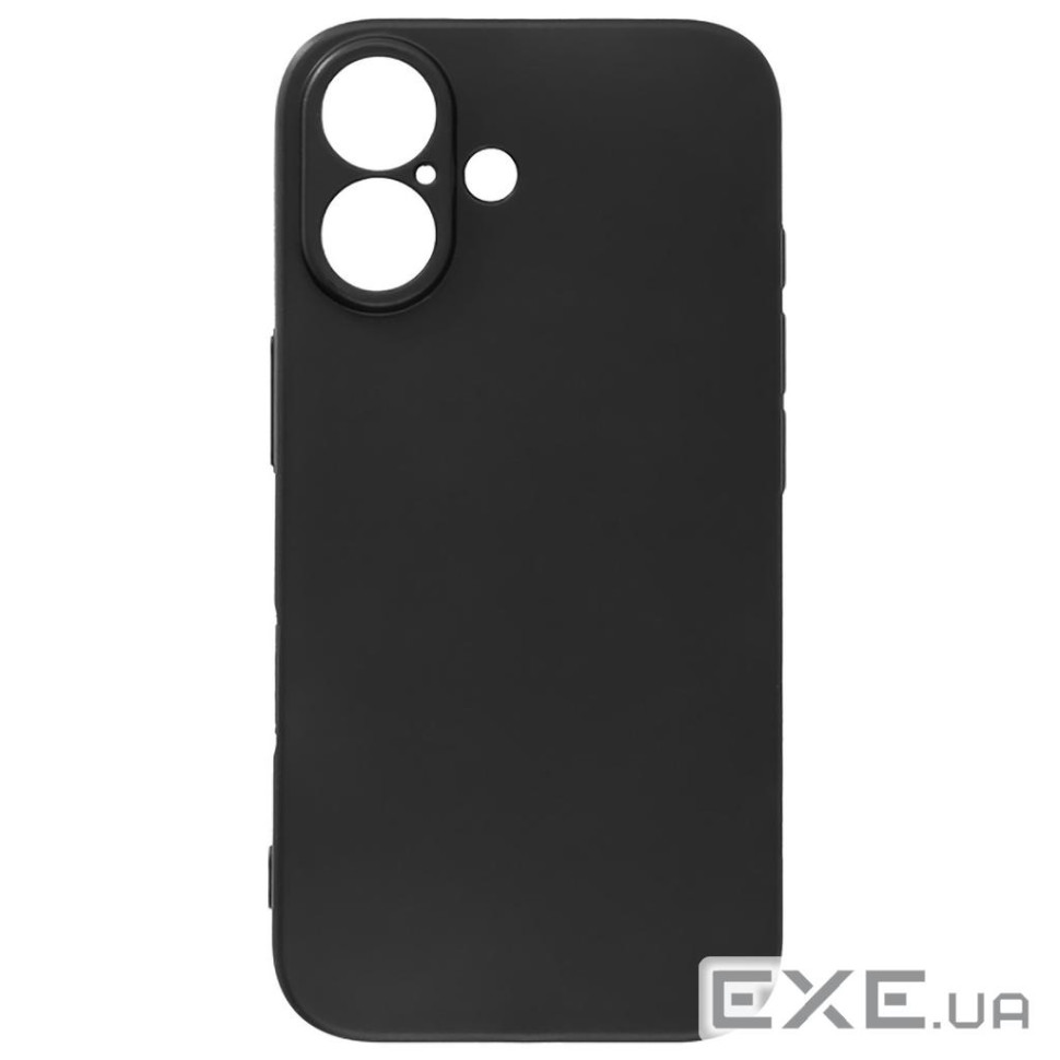Чeхол-накладка BeCover для Apple iPhone 16 Plus Black (712276)