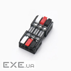 Клема роз&apos,ємна з натискними затискачами 3-провідна LT-3-3, 3-pin, 250V, 32A, 0.5-2.5mm2, 19*42*