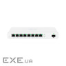 (8) Gigabit Ethernet ports(1) 1G SFP port(8) 27V Passive PoE: 2-pair (pins 4, 5+/7, 8-) or (UISP-R)