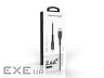 Кабель Grand-X USB - Lightning (M/M), 1.2 м , Black (FL-12B)