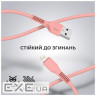 Дата кабель USB 2.0 AM to Lightning 1.0m AR88 2.4A peach Armorstandart (ARM65286)