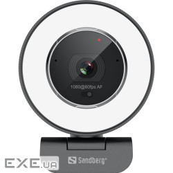 Веб-камера Sandberg Streamer USB Webcam Pro Elite Full HD, Remote control, USB-A/USB-C conn (134-39)
