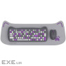 CANYON HSET-W6 EN Keyboard+Mouse Kitty Edition AAA+АА Wireless Violet (CNS-HSETW6VT)