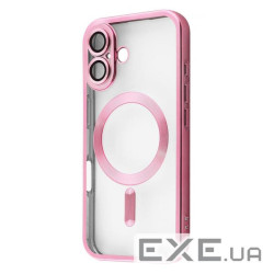 Чохол Metal Matte Case with Magnetic Ring iPhone 16 Plus pink (60130 pink)