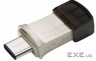USB накопичувач 3.1 + Type-C Transcend 890 64GB R90 / W30MB / s (TS64GJF890S)