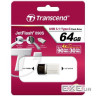 USB накопичувач 3.1 + Type-C Transcend 890 64GB R90 / W30MB / s (TS64GJF890S)