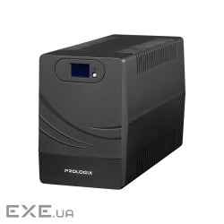 ИБП Prologix 2000 (PLPU2000VA4LCD), Lin.int., AVR, 4 x евро, USB, LCD, пластик
