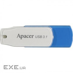 USB флеш накопичувач 16GB Apacer AH357 Blue USB 3.1 (AP16GAH357U-1)