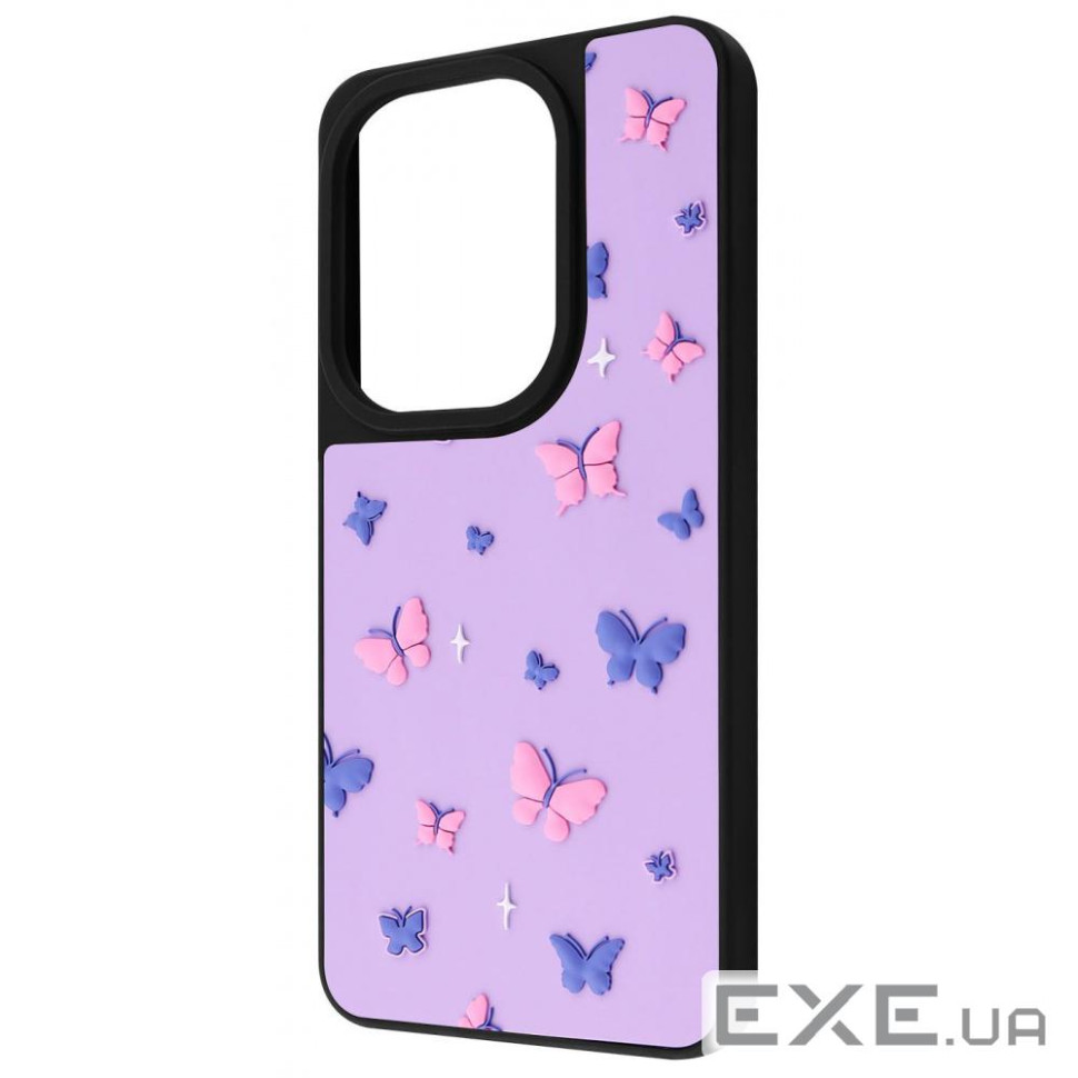 Чехол WAVE Doodle Case Xiaomi Redmi Note 13 Pro 4G/Poco M6 Pro 4G/Redmi Note 14s (63513 butterflies)