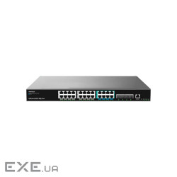 Grandstream GWN7822P, layer 3 Managed Multi-Gigabit Network Switch, 8x 2.5GbE, 16x GbE RJ45 PoE 802.