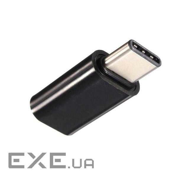 Перехідник USB3.1 Type-C --> Micro USB (OTG) чорний (S0625) (S0625)