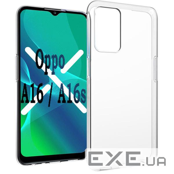 Чохол для мобільного телефону BeCover Oppo A16 / A16s / A54s Transparancy (707432)