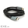 Дата кабель USB-C to USB-C 1.0m USB 3.2 Gen2 100W 10Gbps 4K60Hz black  (YT-TC-TC-B-1m(male to male))