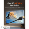 Кабель мультимедійний HDMI M to HDMI M 15.0m V2.0 4K60Hz Cabletime (CA915828)