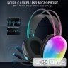 Навушники Aula S505 RGB Transparent Gaming Headset Black (6948391235479)
