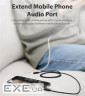 Кабель Vention Audio 3.5 mm M - 3.5 mm F, 2m, Black (BHBBH)