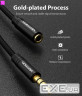 Кабель Vention Audio 3.5 mm M - 3.5 mm F, 2m, Black (BHBBH)