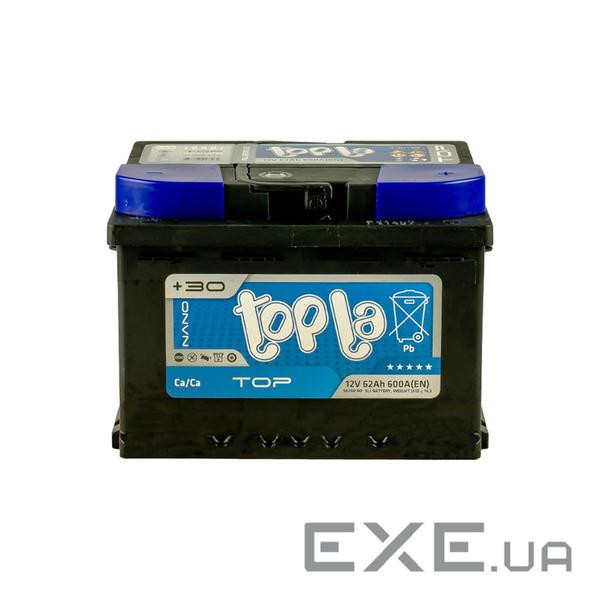 Акумулятор автомобільний Topla 62 Ah/12V TOP Euro (118 662)