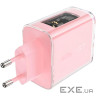 Зарядний пристрій 3xUSB 65W (2xUSB-C+USB-A) Gan A45 Fast Charger Cherry blossom Acef (6974316282082) 3xUSB 65W (2xUSB-C+
