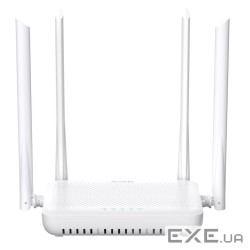 Оптический абонентский терминал ONU AX1500 Wi-Fi6 xPON ONU Tenda HG15C (4xGE LAN, 1xSC/UPC, 4*6dBi,