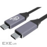 Кабель CABLEXPERT Premium USB 4.0 Type-C/Type-C PD 240W 1.5м (CCBP-USB4-CMCM240-1.5M)