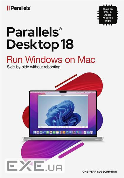 Примірник ПЗ Parallels Desktop Academic, 1 рік, ESD (ESDPDA1YSUBEU)