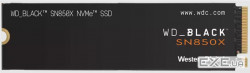 SSD WD Black SN850X 1TB M.2 PCIe (WDS100T2X0E)